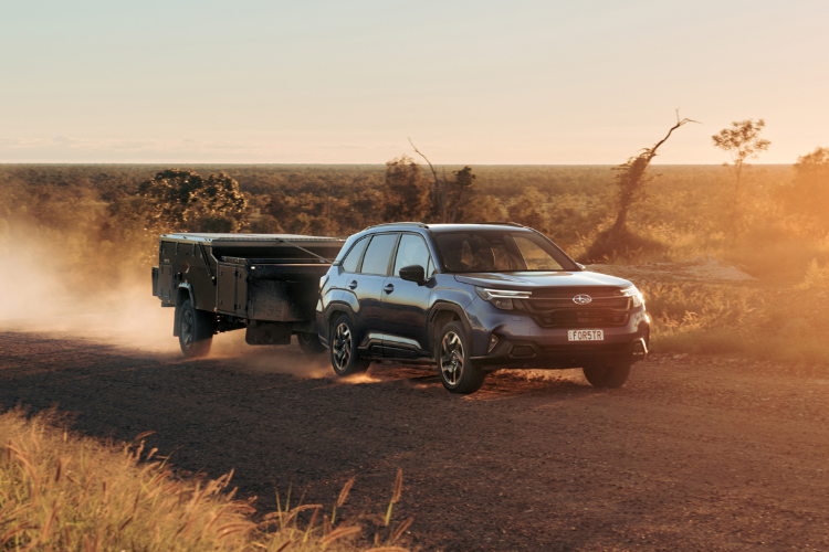 towing forester