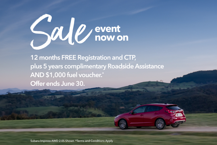 Get 12 months FREE rego and CTP insurance*