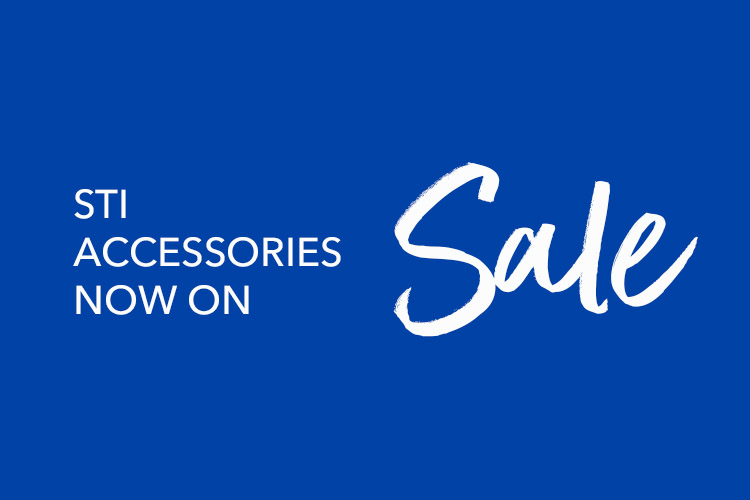 STI Accessories now on sale! Be quick and don't miss out on this sizzling offer!