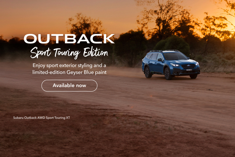 It’s arrived! Subaru Australia would like to invite you to experience for yourself our special edition Subaru Outback AWD Sport Touring XT, with a striking collection of extra features.�