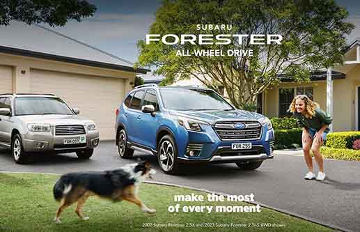 Subaru Australia celebrates 300,000 sales of the Forester SUV