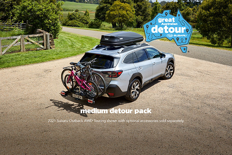 So you can pack up your family and all your gear effortlessly on your next road trip, we’ve created the Medium Detour Accessories Pack.