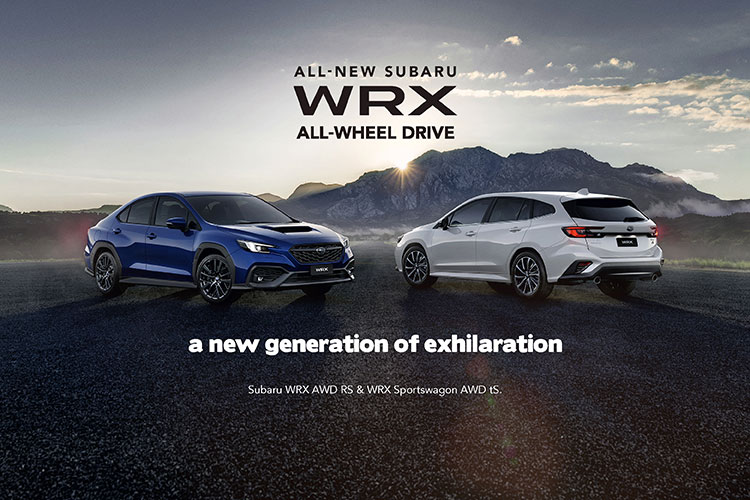 Pre-order the all-new Symmetrical All-Wheel Drive Subaru WRX now