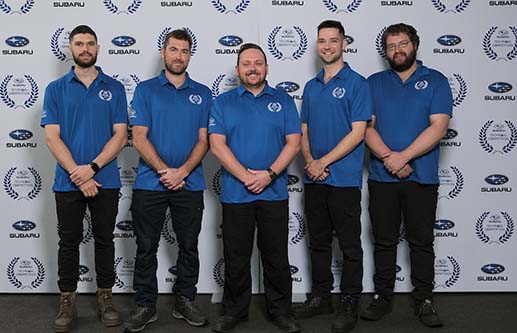 Top Subaru technician in the country selected to represent Australia on the world stage