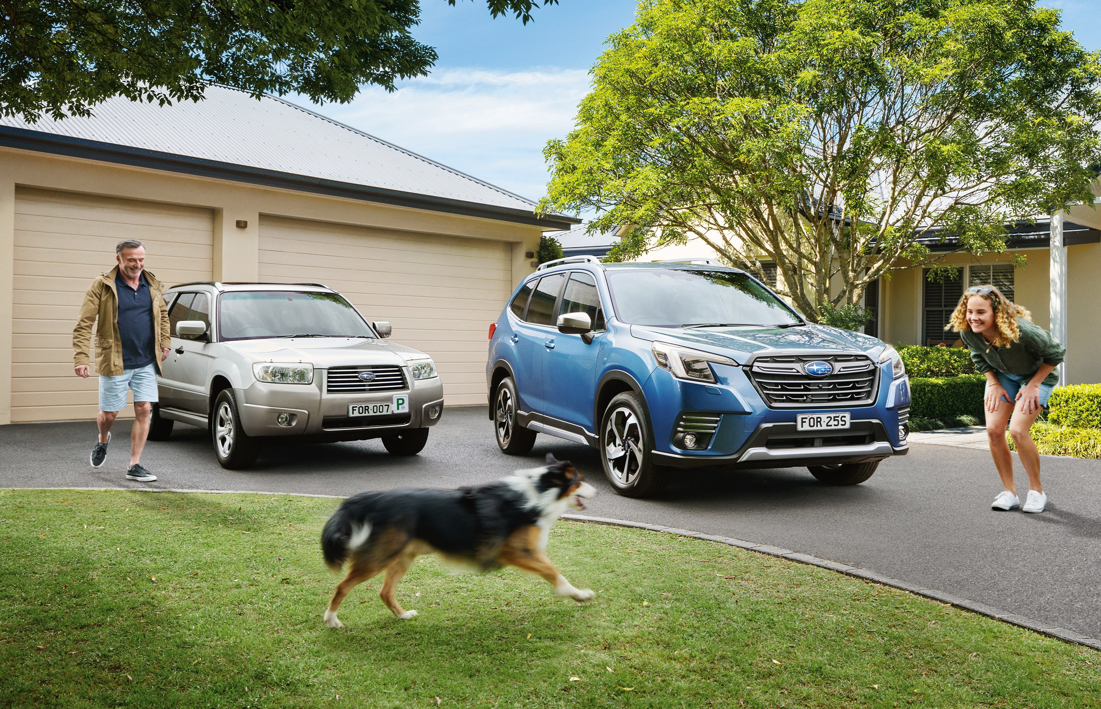 Subaru Australia celebrates a double milestone: Surpassing 600,000 Subaru SUVs sold down under in the company's 50th year