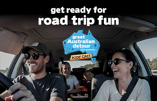 Great Australian Detour - Kidscast | Subaru Australia